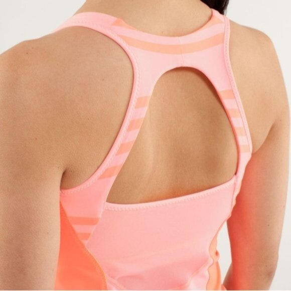Lululemon Run Pace Tank - bleached coral orange - Picture 4 of 8